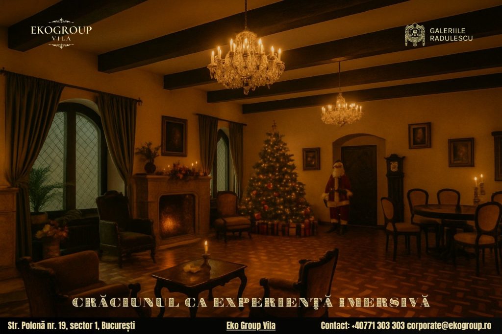 Evenimente de Crăciun București: Crăciunul anilor ’30 la Eko Group Vila, o experiență unică în Capitală 1 Evenimente de Crăciun București: Crăciunul anilor ’30 la Eko Group Vila, o experiență unică în Capitală